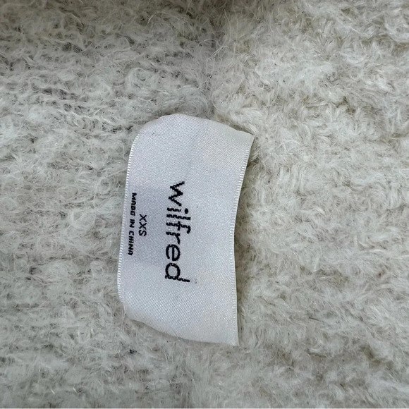 Artizia Wilfred Oversized Alpaca Cardigan Sweater Cream Size XXS - Picture 8 of 8